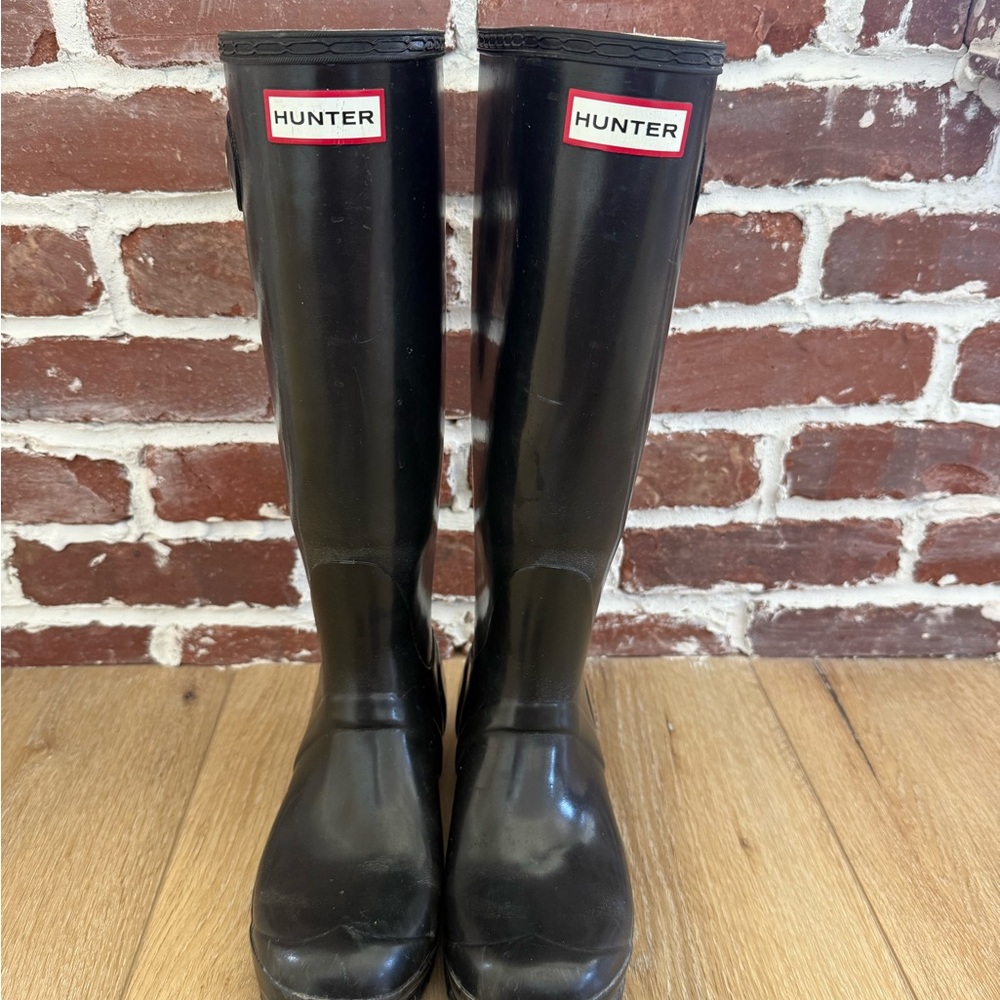 Hunter Classic Black Tall Boots